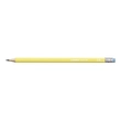 Kép 2/2 - Grafitceruza STABILO Pencil 160 2B hatszögletű citromsárga radíros