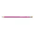 Kép 2/2 - Grafitceruza STABILO Pencil 160 2B hatszögletű rózsaszín radíros