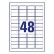 Kép 3/5 - Etikett AVERY L4778-20 45,7x21,2mm időjárásálló poliészter laser 960 címke/doboz20 ív/doboz