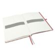 Kép 3/6 - Jegyzetfüzet LEITZ Complete A/4 80 lapos kockás piros