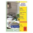 Kép 2/7 - Etikett AVERY 3452 105x37mm univerzális piros 1600 címke/doboz 100 ív/doboz