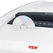 Kép 5/6 - Iratmegsemmisítő HSM Securio P40i konfetti 15 lap fém érzékelő