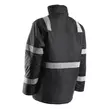 Kép 2/3 - Kabát COVERGUARD Securite fényvisszaverős fekete XL