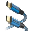Kép 2/2 - Adatkábel HAMA Reflective USB-C 1,5m kék