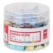 Kép 1/2 - Binder csipesz DELI 19 mm színes 40 darabos