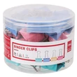 Kép 1/2 - Binder csipesz DELI 32 mm színes 24 darabos