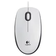 Kép 1/3 - Egér vezetékes LOGITECH M100 USB 1000 DPI fehér