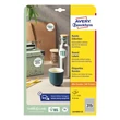 Kép 3/5 - Etikett AVERY L6019REV-25 10mm kör univerzális