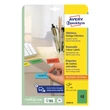 Kép 2/5 - Etikett AVERY L6040-20 45,7x21,2mm univerzális visszaszedhető zöld 960 címke/doboz 20 ív/doboz