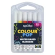 Kép 1/5 - Filctoll SPOKO Colour Pop háromszögletű vízbázisú 12 darabos