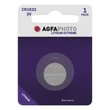 Kép 1/2 - Gombelem AGFAPHOTO Lithium CR1632 1 darabos