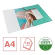 Kép 2/2 - Gumis mappa ESSELTE Colour Breeze A/4 karton zöld