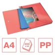 Kép 2/2 - Gumis mappa ESSELTE Colour Breeze PP Jumbo A/4 25mm korall