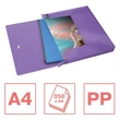 Kép 2/2 - Gumis mappa ESSELTE Colour Breeze PP Jumbo Plus A/4 40mm levendula