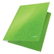 Kép 2/3 - Gumis mappa LEITZ Wow A/4 karton 15 mm zöld