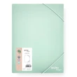 Kép 1/3 - Gumis mappa SPOKO ReLeaf PP A/4 SoftTouch menta zöld