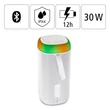 Kép 4/5 - Hangszóró HAMA Shine 2.0 Bluetooth 30W RGB LED fehér