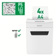 Kép 4/4 - Iratmegsemmisítő LEITZ IQ Protect Premium 4M mikrokonfetti 4 lap