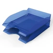 Kép 2/2 - Irattartó tálca DURABLE Basic A/4 átlátszó kék