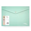 Kép 1/2 - Irattasak SPOKO ReLeaf PP A/4 patentos SoftTouch menta zöld