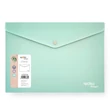 Kép 1/2 - Irattasak SPOKO ReLeaf PP A/5 patentos SoftTouch menta zöld