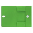 Kép 3/5 - Iratvédő mappa LEITZ Recycle A/4 11mm PP zöld