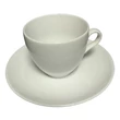 Kép 1/2 - Kávéscsésze aljjal ROTBERG Basic fehér 6 darabos 220ml