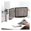 Kép 2/2 - Monitortartó kar FELLOWES Professional Series kettő monitorhoz