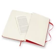 Kép 5/5 - Notesz vonalas MOLESKINE QP060R "L" keményfedeles piros