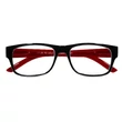 Kép 1/2 - Olvasószemüveg műanyag HAMA +2,5 fekete-piros