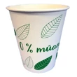 Kép 1/2 - Pohár eldobható papír műanyagmentes 2 dl nyomott  50 darabos (12332,14595,14940)
