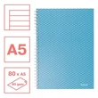 Kép 2/3 - Spirálfüzet vonalas ESSELTE A/5 80 lapos Colour Breeze kék