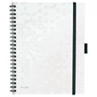 Kép 1/4 - Spirálfüzet vonalas LEITZ Wow A/4 80 lapos Active fehér