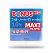 Kép 1/2 - Törlőkendő általános BONUS maxi HoReCa HACCP kék 10 darabos