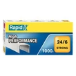 Kép 1/2 - Tűzőkapocs RAPID Strong 24/6 1000 darabos