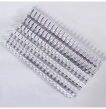 Spirál 8 mm műanyag fehér Bluering