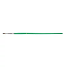 Ecset ICO póniszőr festett, fanyelű 2-es