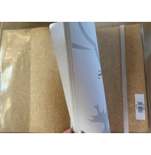 Könyvborító, áttetsző, állítható széllel, 130 micron, 280x530 mm, APLI 