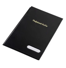 Aláírandókönyv XEPTER A/4 pp/karton 14 részes fekete