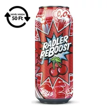 Alkoholmentes sör PÉCSI RADLER reboost meggy 0,0% 500 ml DRS