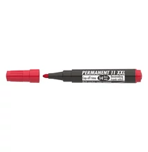 Alkoholos marker ICO Permanent 11 XXL piros