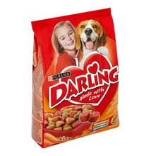 Állateledel száraz DARLING kutyáknak hússal és zöldséggel 500 g