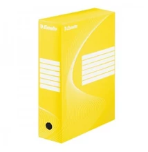 Archiváló doboz ESSELTE A/4 100 mm karton sárga