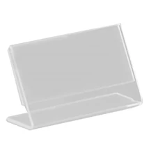 Árcímketartó plexi 90x50 mm
