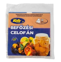Befőzési celofán KELLY 40x40 cm 4 íves