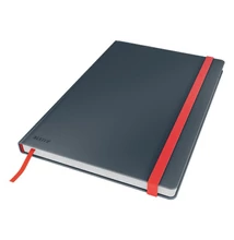 Beírókönyv vonalas LEITZ B/5 80 lapos Cosy Soft Touch keményfedeles bársonyszürke