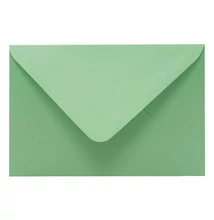 Boríték színes KASKAD LC/6 enyvezett 114x162mm 69 pisztácia zöld 50 darabos