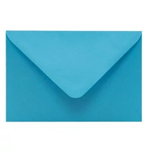 Boríték színes KASKAD LC/6 enyvezett 114x162mm 77 vízkék 50 darabos