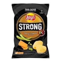 Burgonyachips LAY`S Strong cayenne borsos-sajtos 120 g