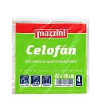 Celofán MAZZINI 4 ív 40x40 cm